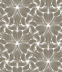 Obraz premium Abstract seamless geometric pattern