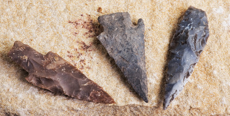 Real Indian Arrowheads.