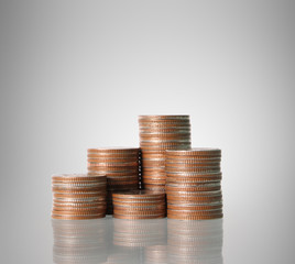  Coins graph stock market