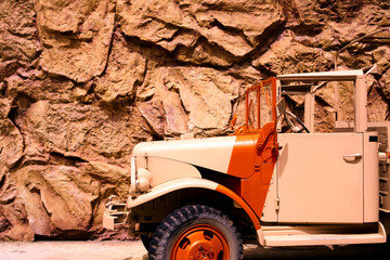 adventure safari truck in the wild outdoor