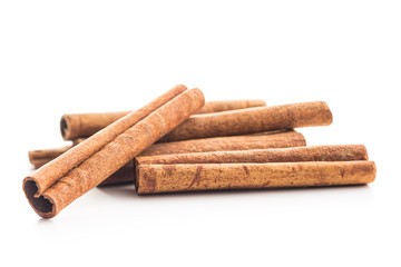 Cinnamon sticks spice.