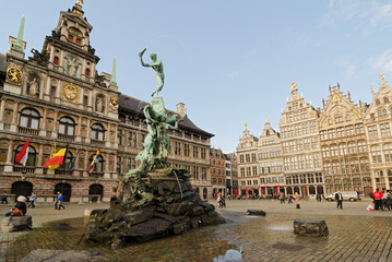 Fototapeta na wymiar Antwerp