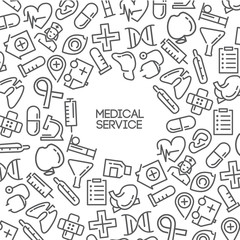 Medical service background