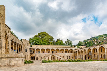 Obraz premium Beit ed-Dine Palace in Beit ed-Dine, Lebanon. It is located about 45 km southeast of Beirut. 