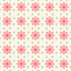 beautiful ditsy floral seamless background