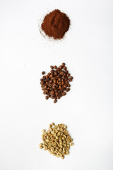 Ingredients for coffee drink
