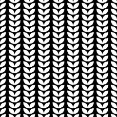 Seamless vector background with decorative leaves. Print. Cloth design, wallpaper.