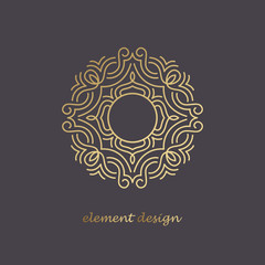 Logo design element.