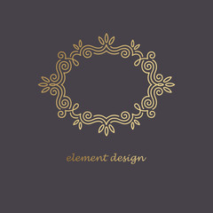 Logo design element.