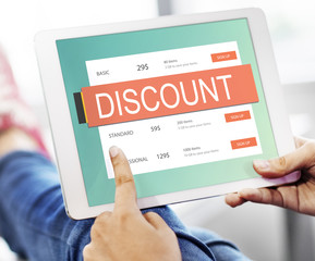 E-Commerce Sale Hot Price Discount Deal Concept