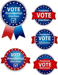 Obraz premium USA presidential election