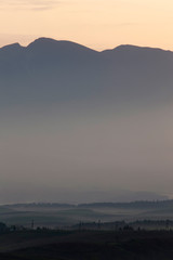 大観峰からの阿蘇の朝 