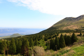 Obraz premium 阿蘇の風景 