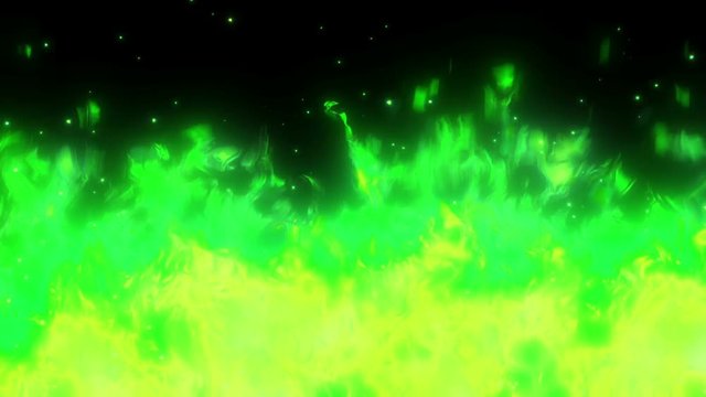 アニメ調炎　ループ