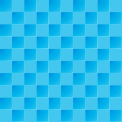 Seamless pattern with blue relief ornate 