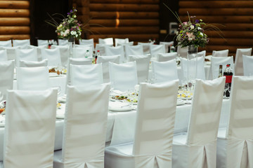 Elegantly decorated hall