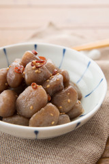 こんにゃくの煮物