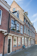 Old houses in the historical center of Zwolle