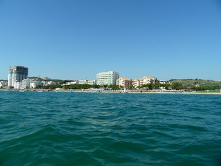 beach in Durres, Albania
