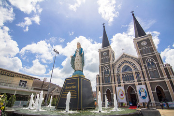 Old church in Chanthaburi, Thailand.