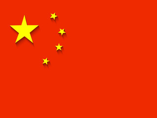 Illustration of China Flag for National Day
