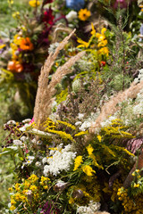 handmade  beautiful bouquets from flowers and herbs