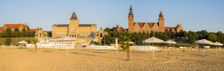 Plaża miejska w Szczecinie