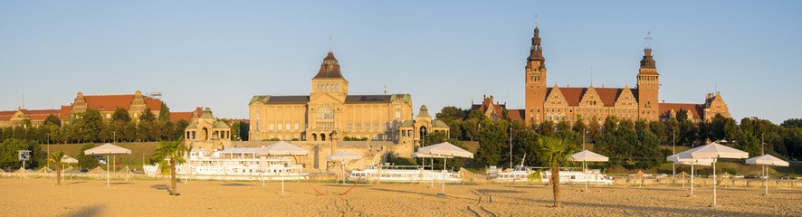 Plaża miejska w Szczecinie