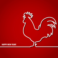 Rooster new year
