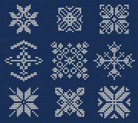Ugly sweater seamless Pattern