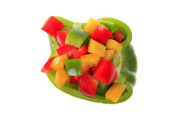 Colourful pepper