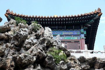 At the Imperial Palace Yard - Forbidden City, Beijing