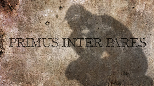 Primus inter pares. A Latin phrase meaning First among equals.