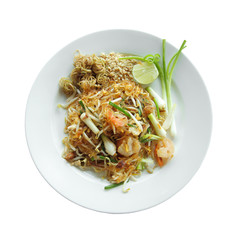Pad Thai, Thailand's national dishes, stir-fried rice noodles, T