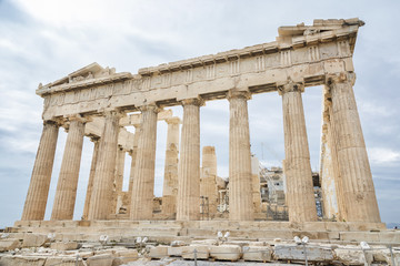 Obraz premium Parthenon on the Athenian Acropolis, Greece