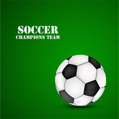 Illustration of soccer game background 