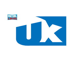 UX Initial Logo for your startup venture