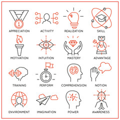 Human resource management icons - part 2