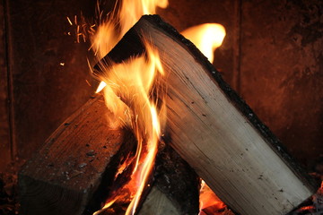 Holzfeuer