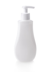 Plastic pump soap bottle