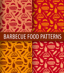 barbecue and grilled meat patterns