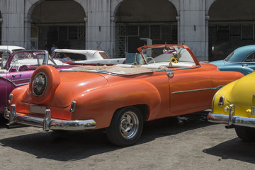  Kuba, Havanna, Taxistand am 