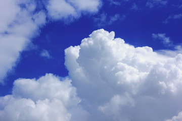 Naklejka na ściany i meble sky and cloud on background