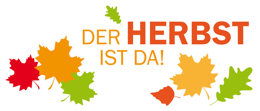 Der Herbst ist da