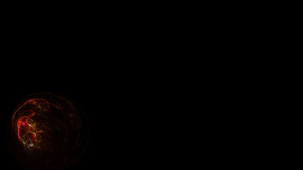 Dunkler Hintergrund - Wolken - für Präsentationen