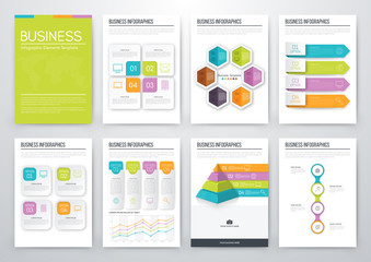 Modern infographic vector concept