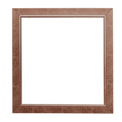 Picture frame isolated.