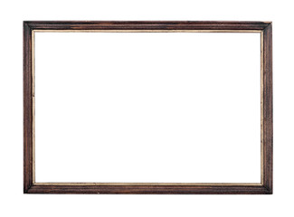 Picture frame isolated.