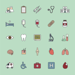 health care and medical icon