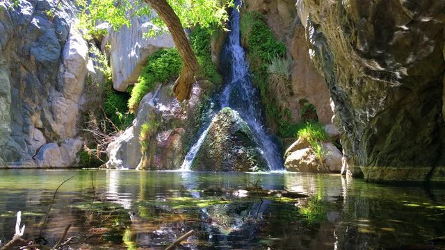 Darwin Falls, Waterfall in Death Valley National Park California USA